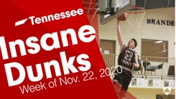 Tennessee: Insane Dunks from Week of Nov. 22, 2020