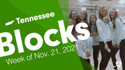 Tennessee: Blocks from Week of Nov. 21, 2021