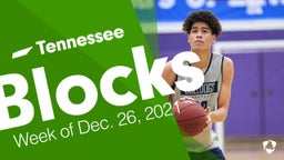 Tennessee: Blocks from Week of Dec. 26, 2021