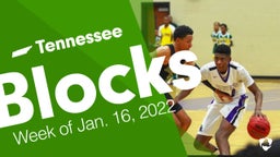 Tennessee: Blocks from Week of Jan. 16, 2022