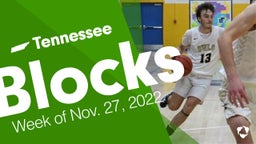 Tennessee: Blocks from Week of Nov. 27, 2022