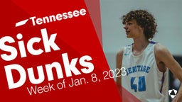 Tennessee: Sick Dunks from Week of Jan. 8, 2023