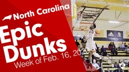 North Carolina: Epic Dunks from Week of Feb. 16, 2020