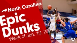 North Carolina: Epic Dunks from Week of Jan. 10, 2021