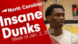 North Carolina: Insane Dunks from Week of Jan. 2, 2022