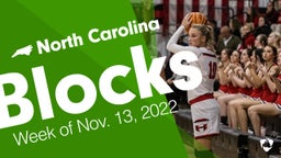 North Carolina: Blocks from Week of Nov. 13, 2022