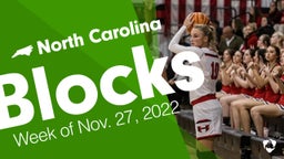 North Carolina: Blocks from Week of Nov. 27, 2022