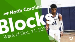 North Carolina: Blocks from Week of Dec. 11, 2022
