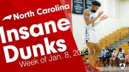 North Carolina: Insane Dunks from Week of Jan. 8, 2023