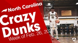 North Carolina: Crazy Dunks from Week of Feb. 26, 2023
