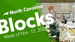 North Carolina: Blocks from Week of Nov. 12, 2023