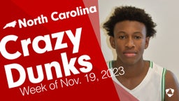North Carolina: Crazy Dunks from Week of Nov. 19, 2023