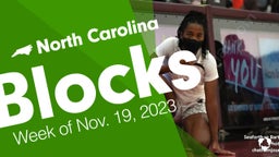 North Carolina: Blocks from Week of Nov. 19, 2023