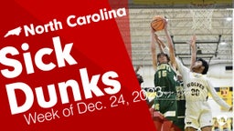 North Carolina: Sick Dunks from Week of Dec. 24, 2023