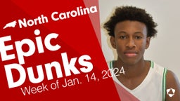 North Carolina: Epic Dunks from Week of Jan. 14, 2024