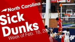 North Carolina: Sick Dunks from Week of Feb. 18, 2024