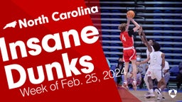 North Carolina: Insane Dunks from Week of Feb. 25, 2024