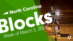 North Carolina: Blocks from Week of March 3, 2024