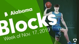 Alabama: Blocks from Week of Nov. 17, 2019