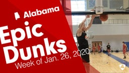 Alabama: Epic Dunks from Week of Jan. 26, 2020