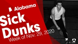 Alabama: Sick Dunks from Week of Nov. 29, 2020