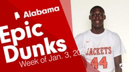 Alabama: Epic Dunks from Week of Jan. 3, 2021