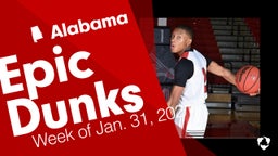 Alabama: Epic Dunks from Week of Jan. 31, 2021