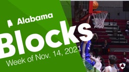 Alabama: Blocks from Week of Nov. 14, 2021