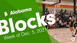 Alabama: Blocks from Week of Dec. 5, 2021