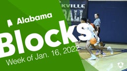 Alabama: Blocks from Week of Jan. 16, 2022