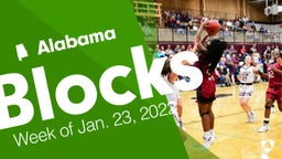 Alabama: Blocks from Week of Jan. 23, 2022