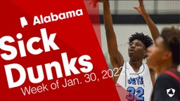 Alabama: Sick Dunks from Week of Jan. 30, 2022