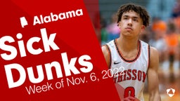 Alabama: Sick Dunks from Week of Nov. 6, 2022
