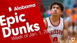 Alabama: Epic Dunks from Week of Jan. 1, 2023
