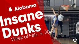 Alabama: Insane Dunks from Week of Feb. 5, 2023