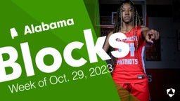 Alabama: Blocks from Week of Oct. 29, 2023