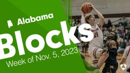 Alabama: Blocks from Week of Nov. 5, 2023