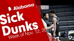 Alabama: Sick Dunks from Week of Nov. 12, 2023