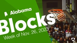 Alabama: Blocks from Week of Nov. 26, 2023