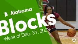 Alabama: Blocks from Week of Dec. 31, 2023