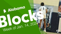 Alabama: Blocks from Week of Jan. 14, 2024