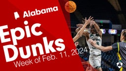 Alabama: Epic Dunks from Week of Feb. 11, 2024