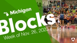 Michigan: Blocks from Week of Nov. 26, 2023