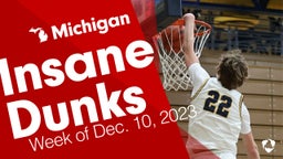 Michigan: Insane Dunks from Week of Dec. 10, 2023