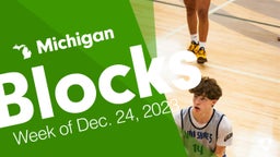 Michigan: Blocks from Week of Dec. 24, 2023