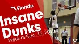 Florida: Insane Dunks from Week of Dec. 15, 2019