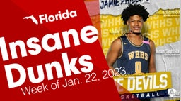 Florida: Insane Dunks from Week of Jan. 22, 2023