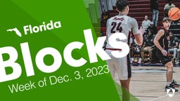 Florida: Blocks from Week of Dec. 3, 2023
