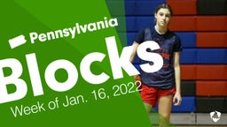 Pennsylvania: Blocks from Week of Jan. 16, 2022