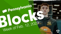 Pennsylvania: Blocks from Week of Feb. 12, 2023